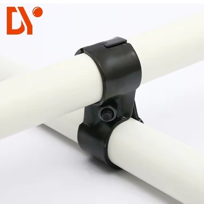 Hot Sale HJ-6 Connector For 28mm Iron Metal Lean Pipe Connector For Rack System