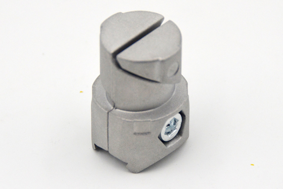 Sandblasting Metal Pipe Joints ADC12 Pipe Connectors Aluminum Tube Fittings