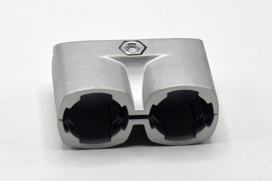 ADC12 Lean Pipe Connector Joint New Generation For Industrial Profile