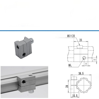 Third Generation Aluminum Lean Pipe Joint Function Accessory