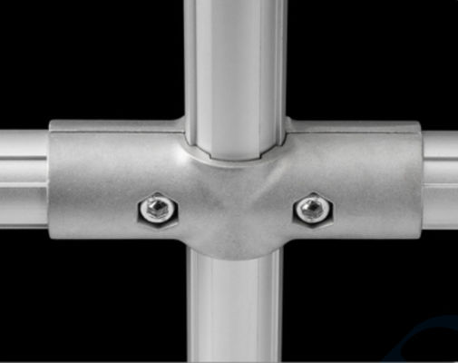 Hight Quality Aluminum Tube Connectors Joint For Lean Rack Pipe Fittings System