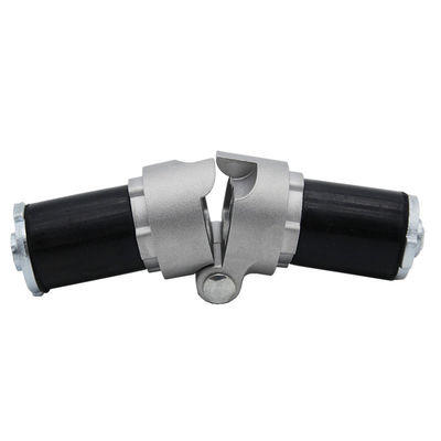 OD 28mm Lean Pipe Connector Double Tube Movable Joint Hinge Joint for Workbench