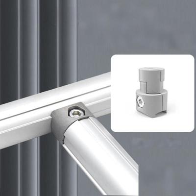 DYJ19-B01 Industrial Profile Lean Pipe Connector Workbench Joint Accessories Aluminum Straight Internal Joint