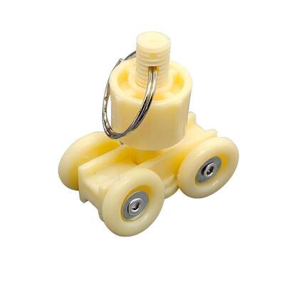 Durable Plastic Sliding Rail Wheels with Strong Hardness Impact Resistance and Wear Resistance for Lean Tube Accessories