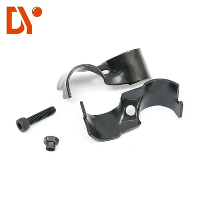 Hot Sale HJ-6 Connector For 28mm Iron Metal Lean Pipe Connector For Rack System