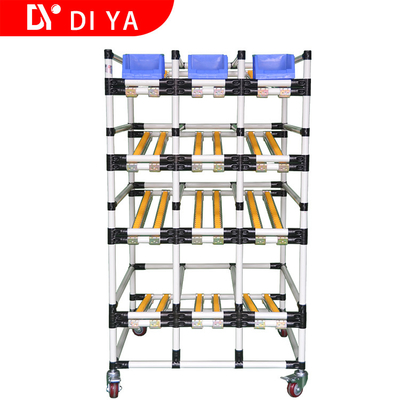 Modular system Industrial Lean Pipe Racking System Shelf
