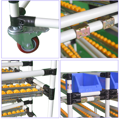 Industrial Lean Pipe Racking System Shelf