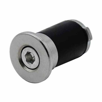 OD 28mm Lean Pipe Accessory Lean Tube End Cap Алюминиевая круглая труба Металлическая розетка