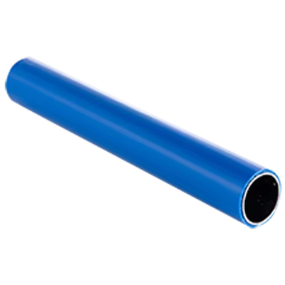 OD28mm Светло-синий покрытый PE Lean Pipe Composite Tube для стен системы стойки